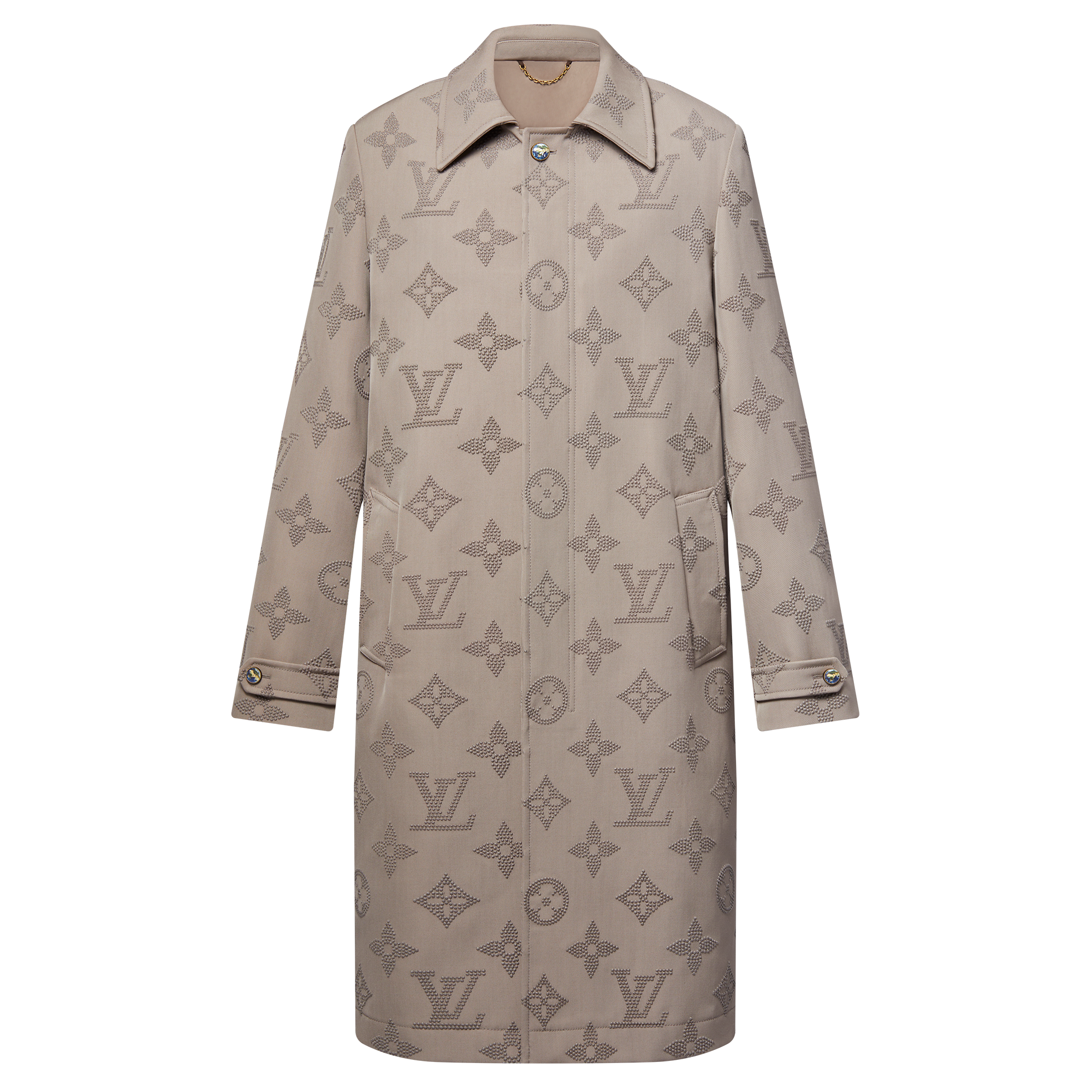 Monogram Embroidered Dandy Raincoat - Ready to Wear | LOUIS VUITTON